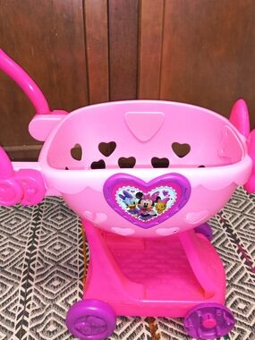 Disney Minnie Mouse Heart Baby Stroller Toy